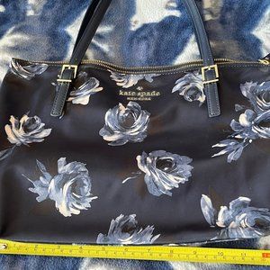 Kate Spade night rose tote